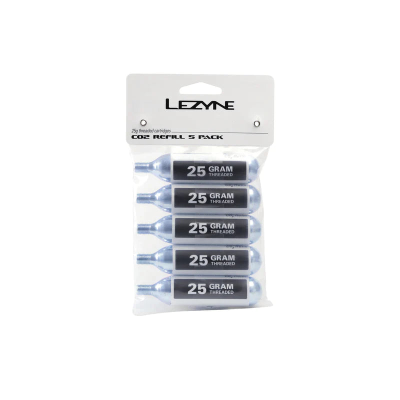 LEZYNE 25G CO2 - 5 PACK