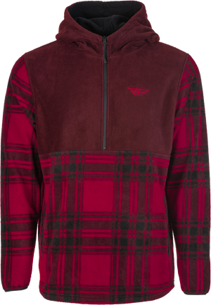 FLY-RACING-Half-Zip-Pullover-Hoodie