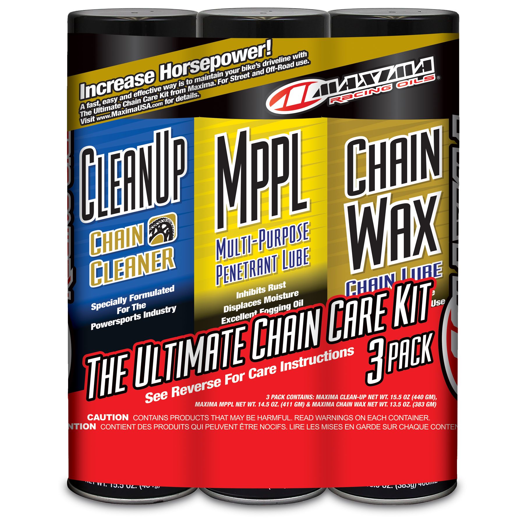 Maxima Ultimate Chain Wax Care Kit