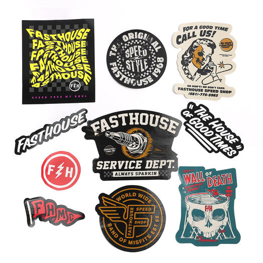 Fasthouse Spring '24 Decal 10-Pack