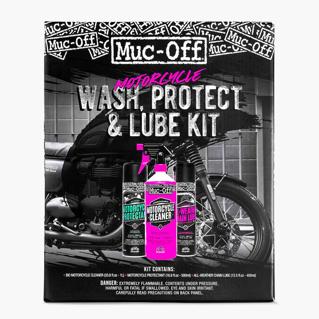 Muc-Off Wash Protect & Lube Kit