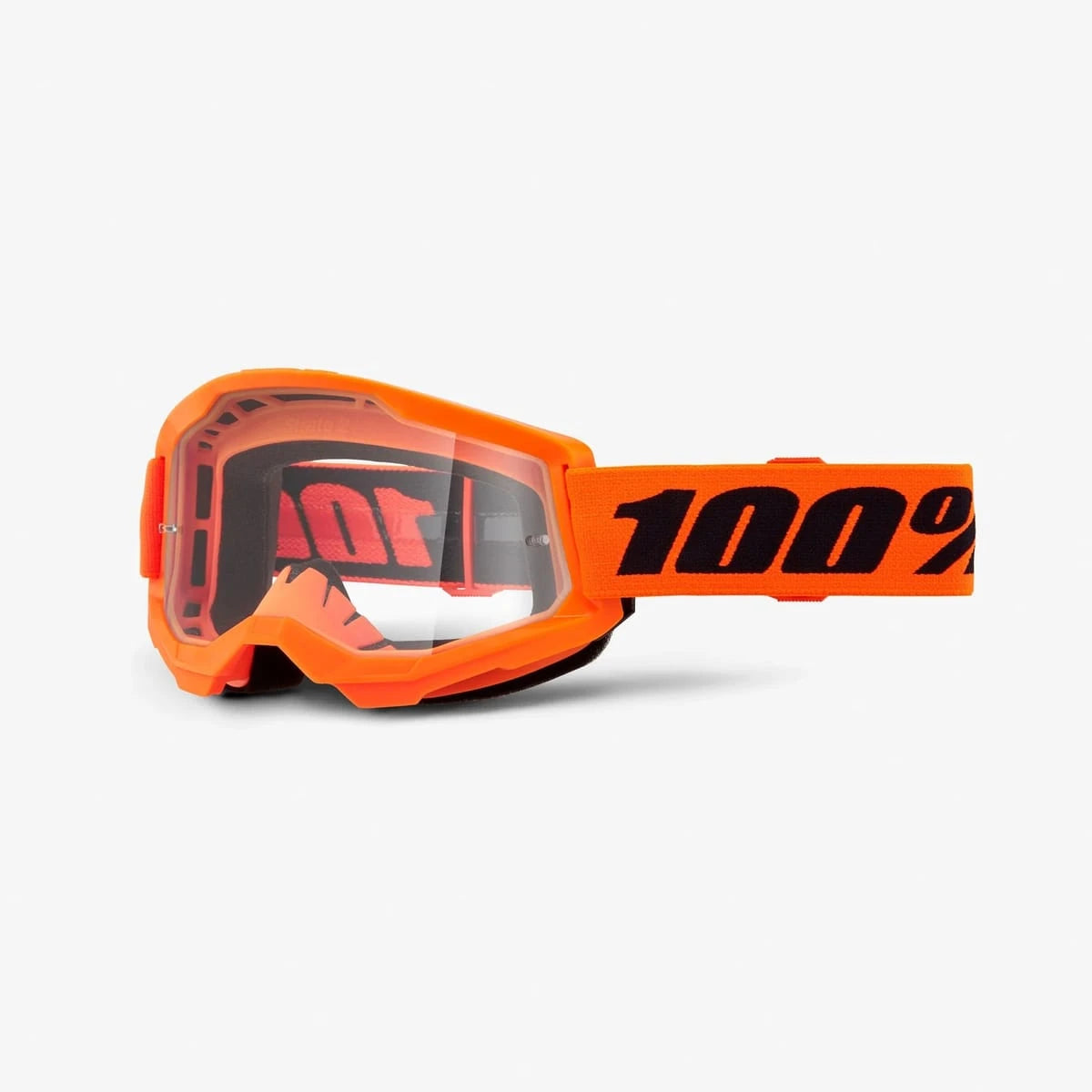 Strata 2 Goggle Neon Orange Mirror Gold Lens