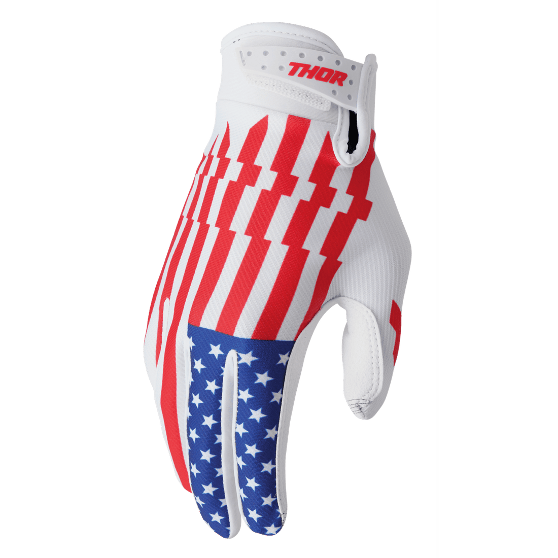 Thor Youth Launchmode Patriot Gloves motodlvrd