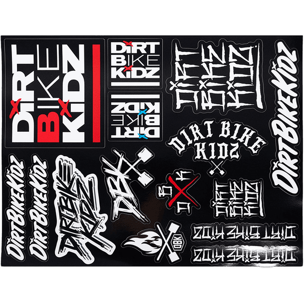 DBK Slap Pack Sticker Sheet 8.5"X11"