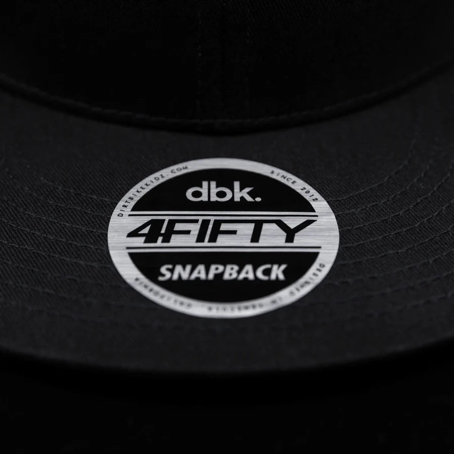 DBK Dropout 4Fifty Snapback Hat Black