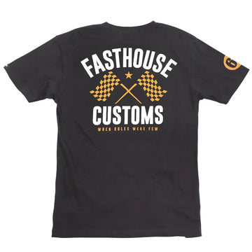 Fasthouse 68 Trick Tee - Black/Vintage Gold