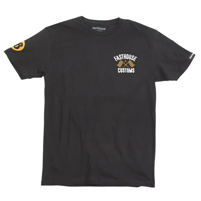 Fasthouse 68 Trick Tee - Black/Vintage Gold