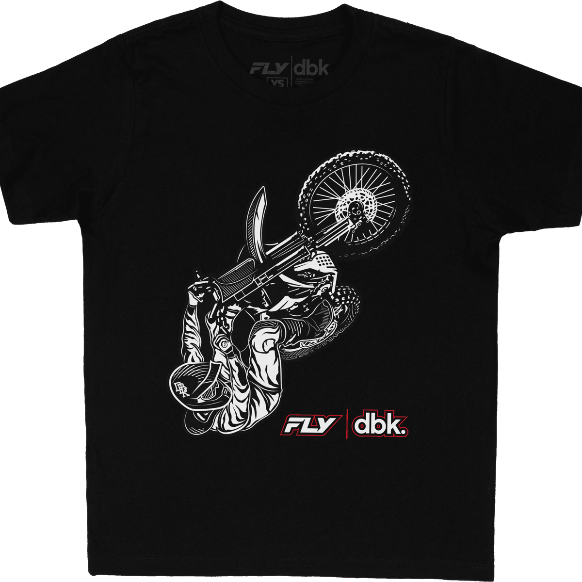 Fly Racing Youth FLY DBK Wheelie Tee DBK motodlvrd
