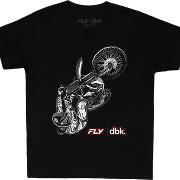 Fly Racing Youth FLY DBK Wheelie Tee DBK motodlvrd