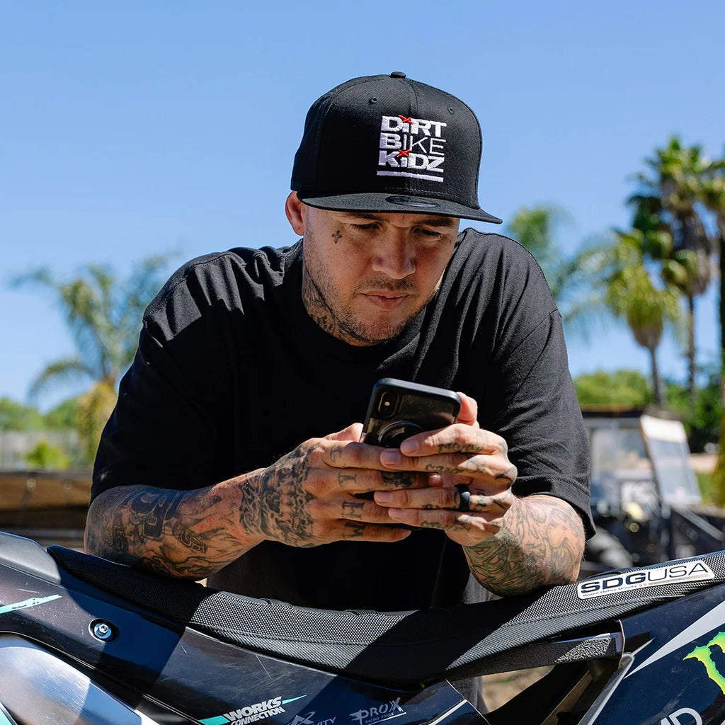 DBK Classic 4Fifty Snapback Hat Black