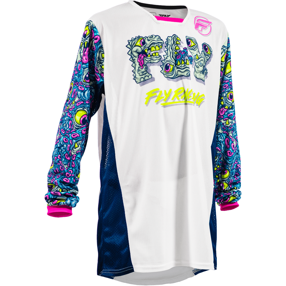 Fly Racing Youth Kinetic Mutant Mesh Jersey (2026) FLY RACING motodlvrd
