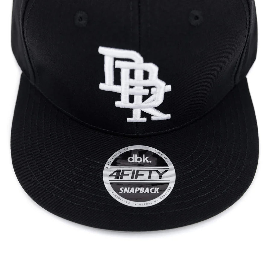 DBK Dropout 4Fifty Snapback Hat Black