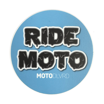 Ride Moto Drip Sticker