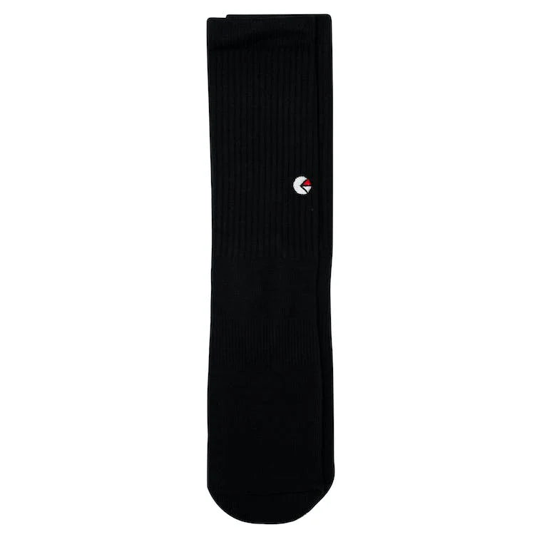 ETHIKA CREW SOCKS - WHITE LOGO