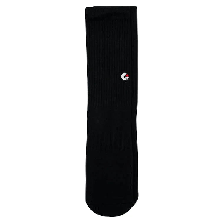 ETHIKA YOUTH CREW SOCKS - WHITE LOGO