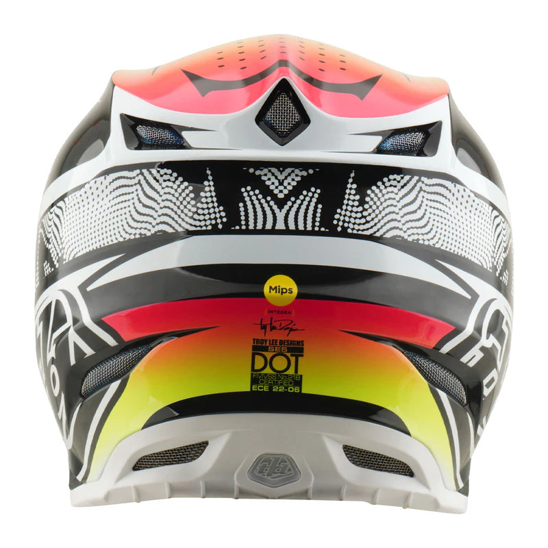 Troy Lee Designs SE5 Carbon Helmet Lined up White
