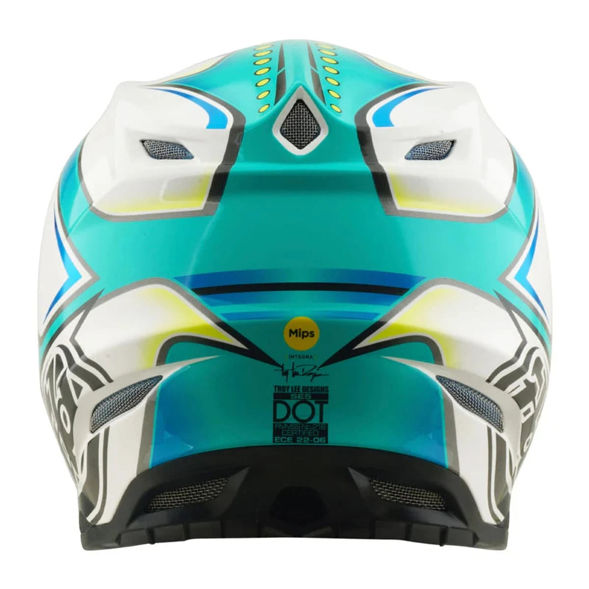 Troy Lee Designs SE5 Composite Helmet Crest Real Teal - MOTODLVRD