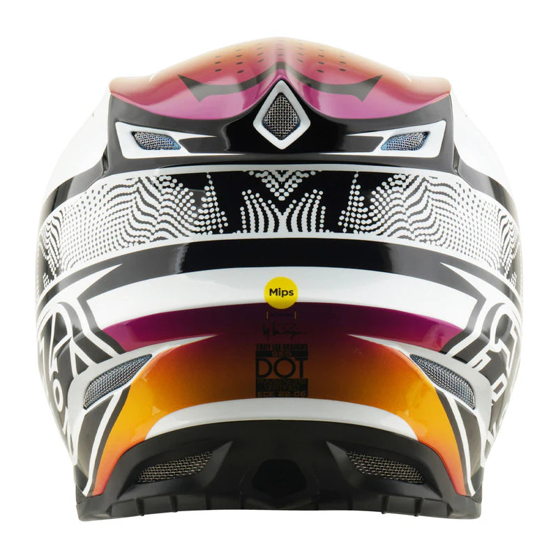Troy Lee Designs SE5 Composite Helmet Lined up Black