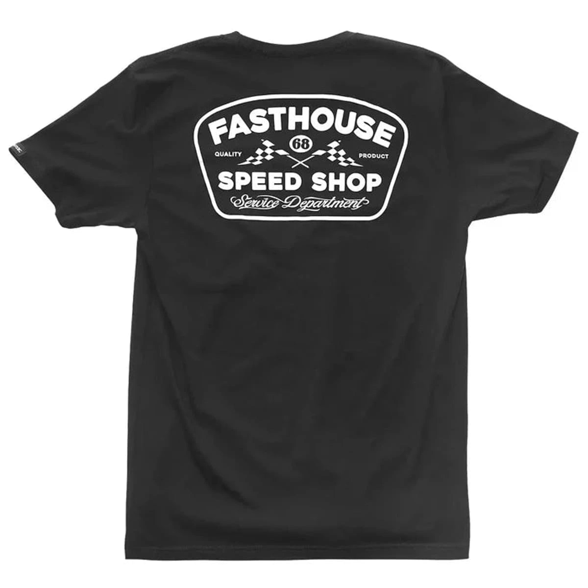 Fasthouse Wedged Tee - Black - MOTODLVRD