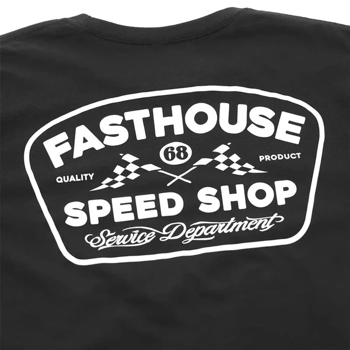 Fasthouse Wedged Tee - Black - MOTODLVRD
