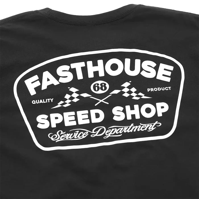 Fasthouse Wedged Tee - Black