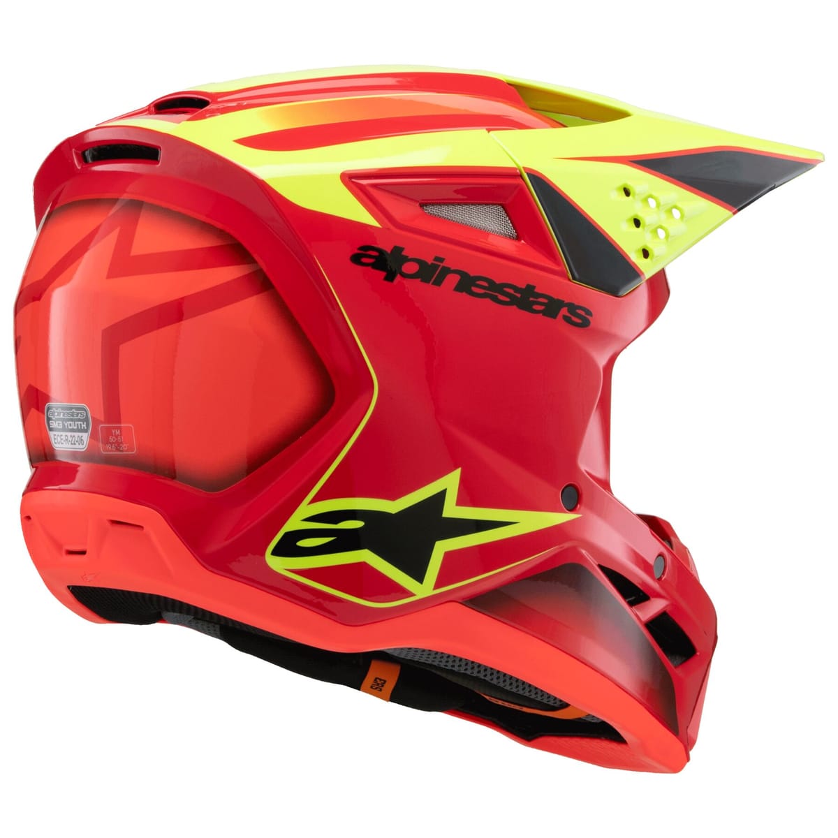 Alpinestars SM3 Youth Fray Helmet - MOTODLVRD