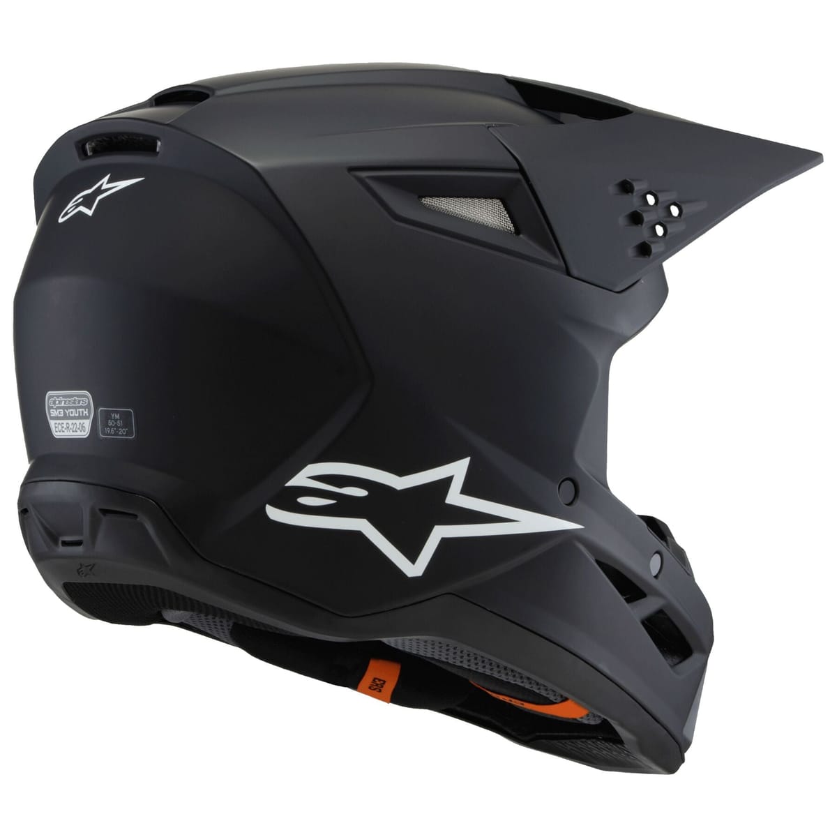 Alpinestars SM3 Youth Solid Helmet - MOTODLVRD