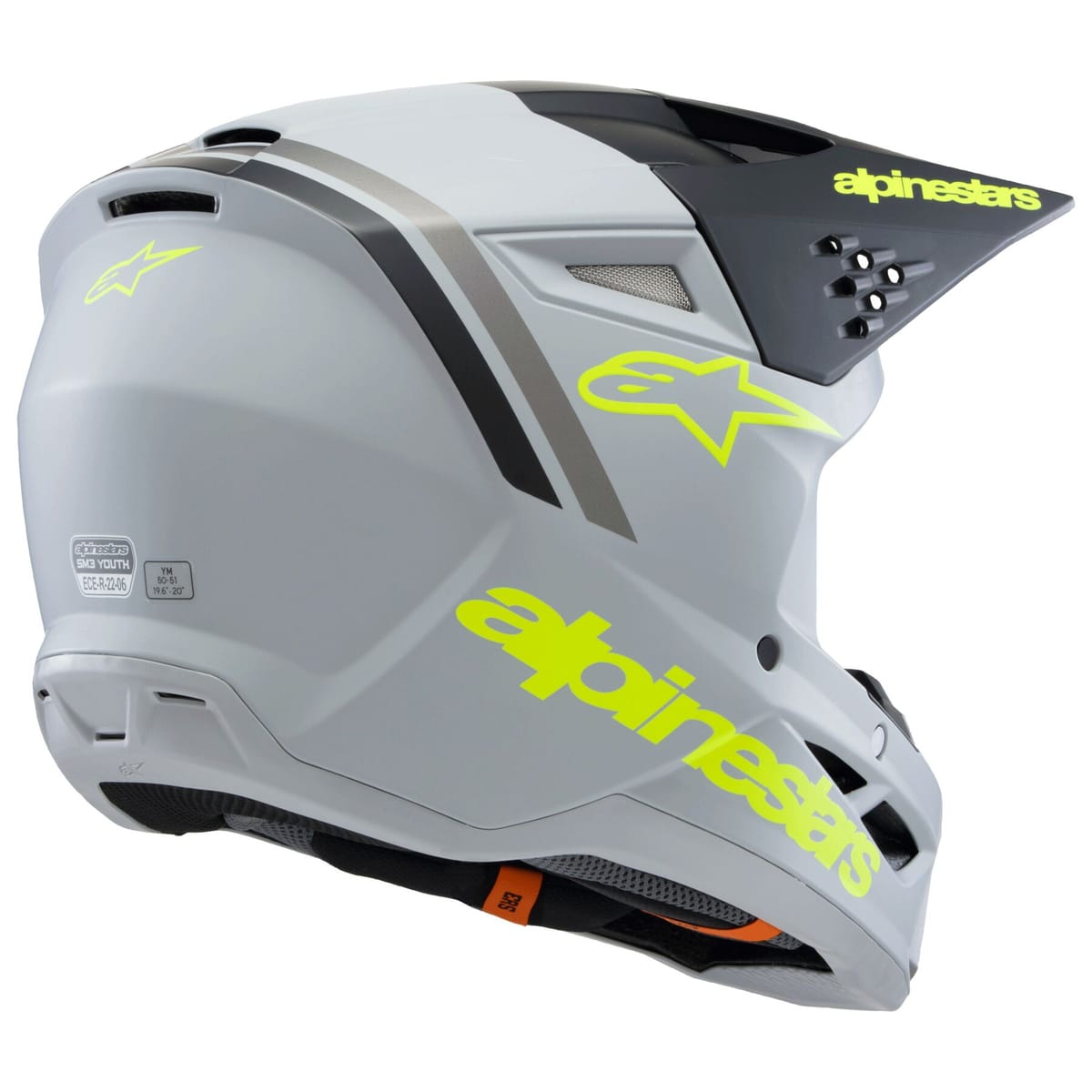 Alpinestars SM3 Youth Radium Helmet - MOTODLVRD