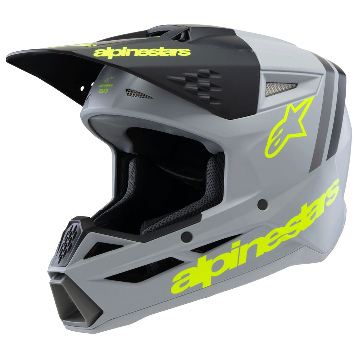 Alpinestars SM3 Youth Radium Helmet - MOTODLVRD