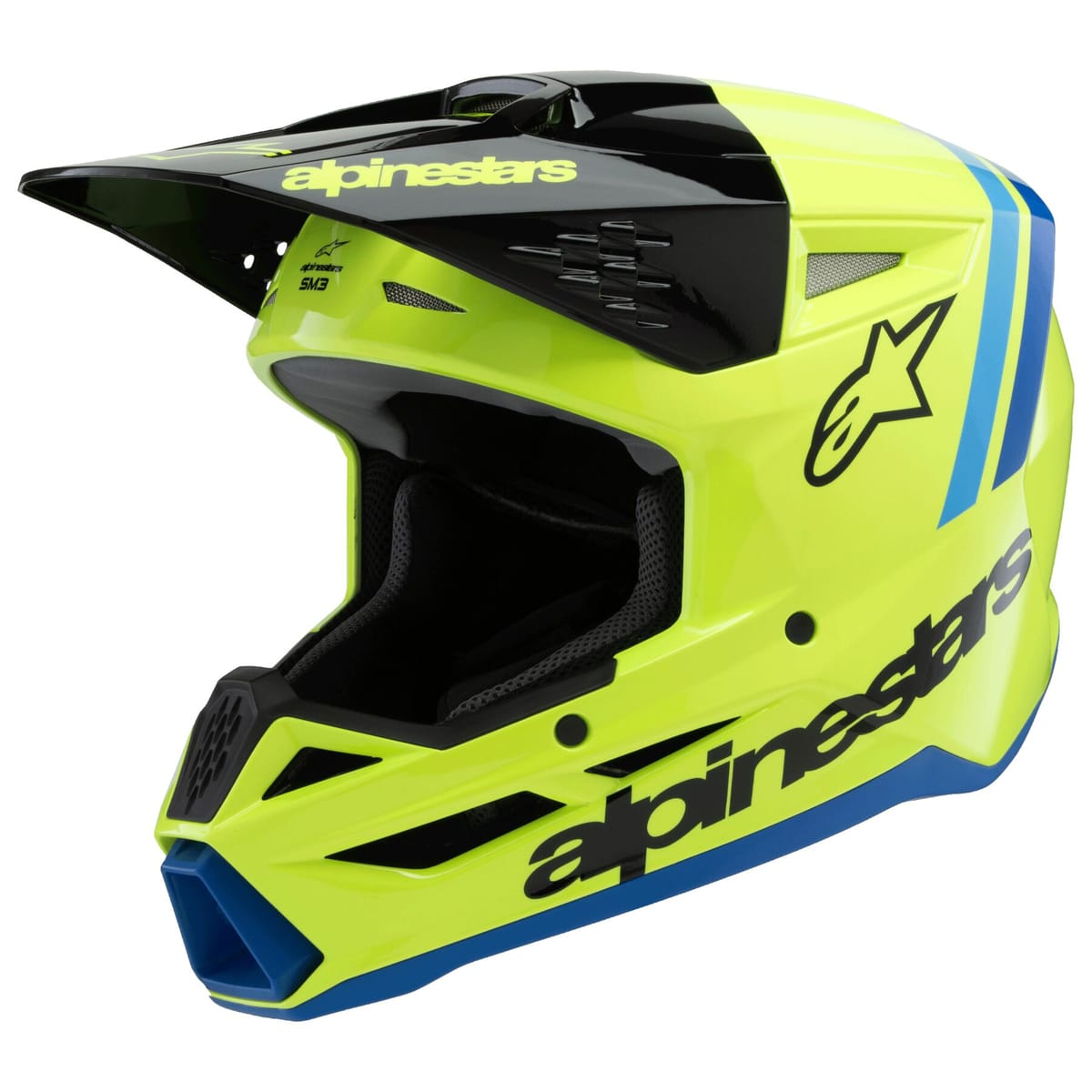 Alpinestars SM3 Youth Radium Helmet - MOTODLVRD