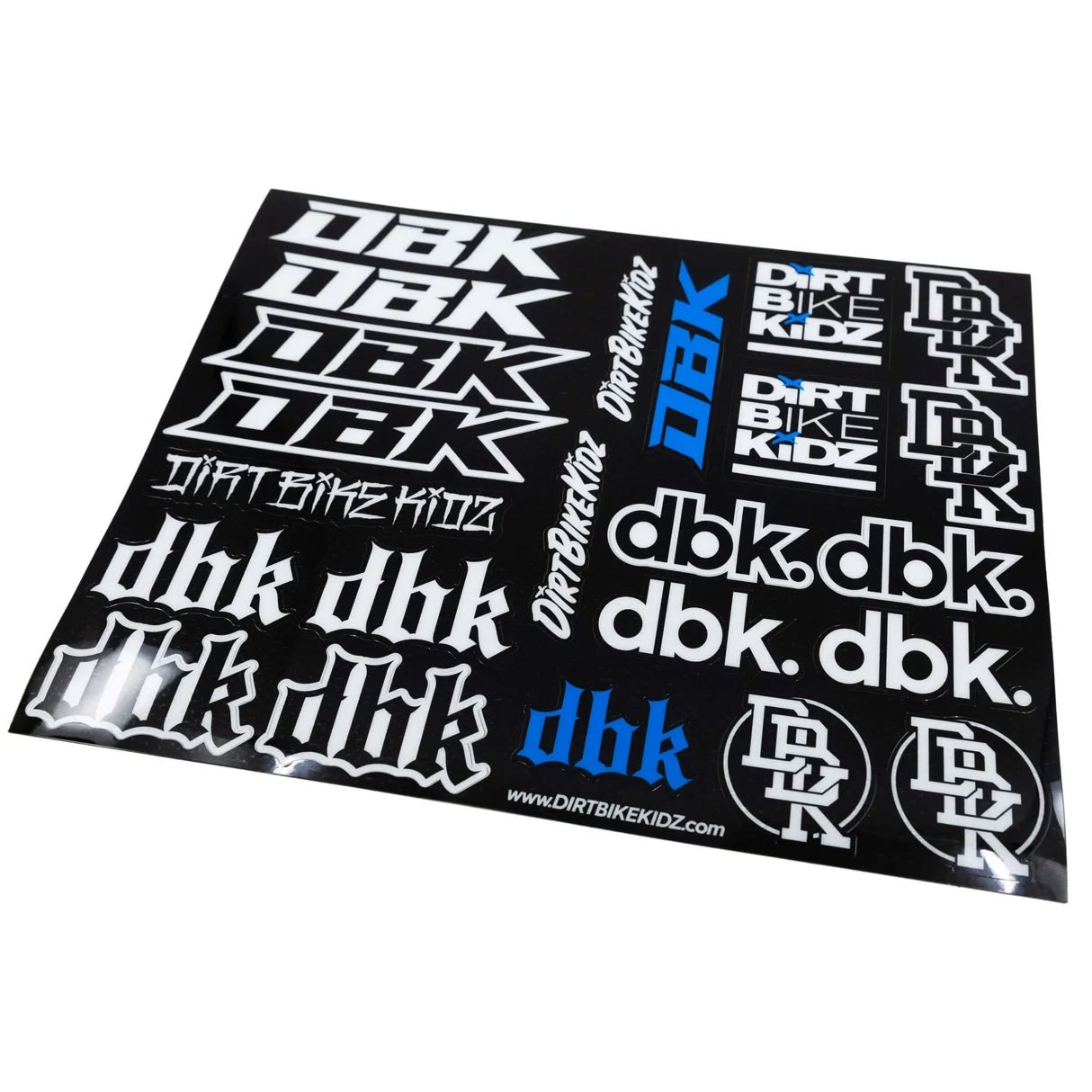 DBK Moto Pack Sticker Sheet 8.5"X11" - MOTODLVRD