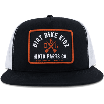 DBK MP Trucker 2Fifty Snapback Hat Black - MOTODLVRD