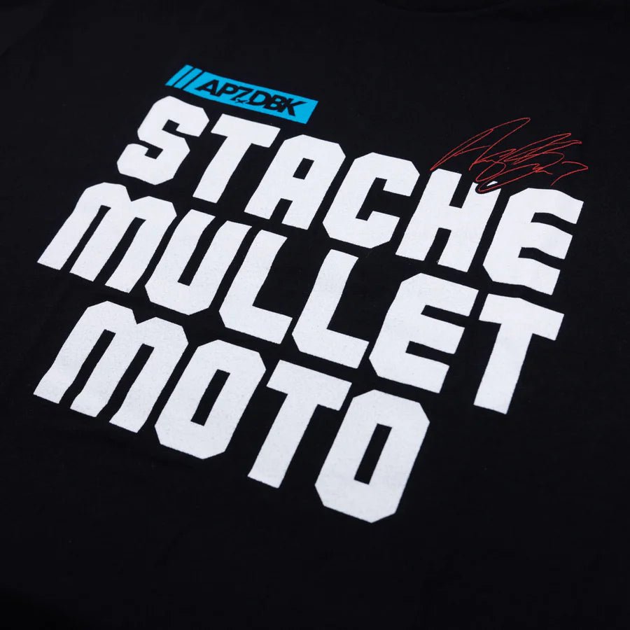 DBK Stache Mullet Moto Youth Tee - MOTODLVRD