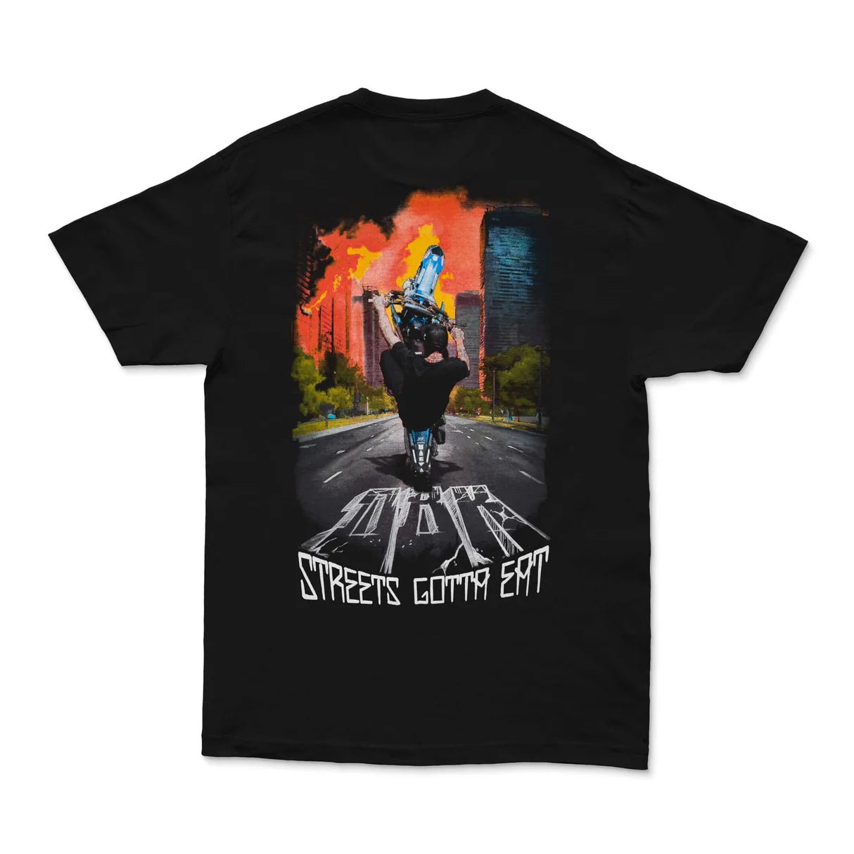 DBK Streets Gotta Eat Tee - MOTODLVRD
