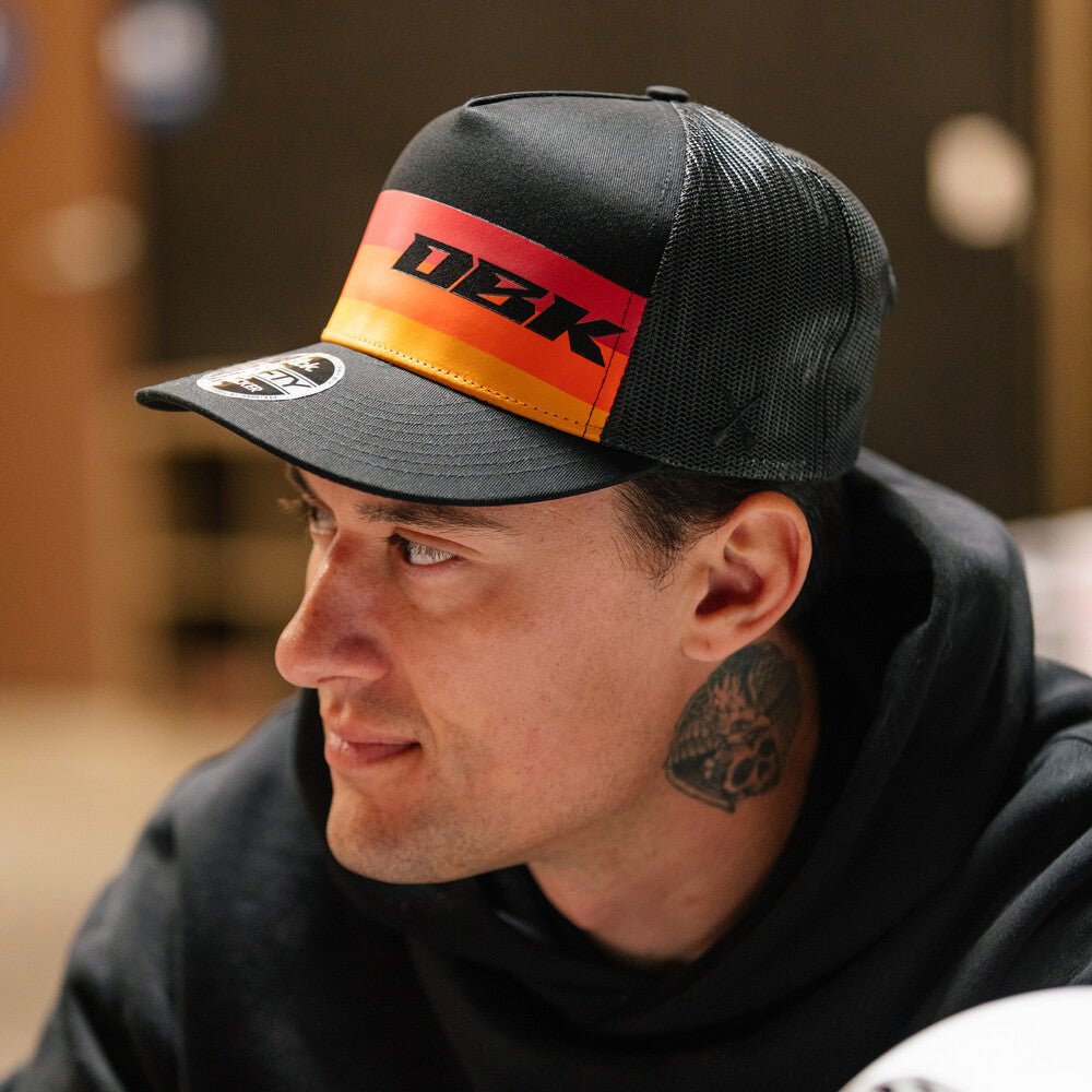 DBK Sunday Stripe 2Fifty Trucker Hat - MOTODLVRD