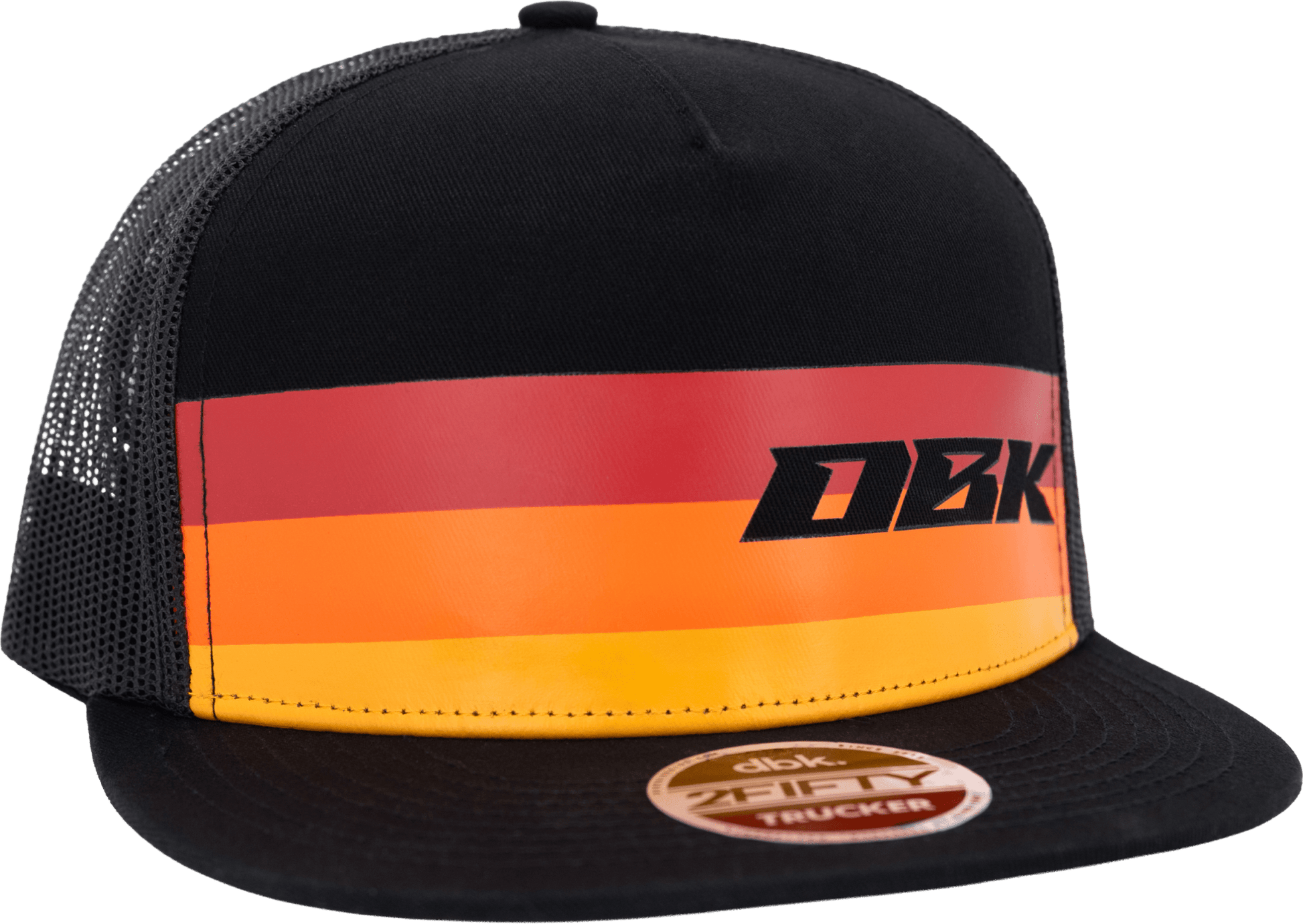 DBK Sunday Stripe 2Fifty Trucker Hat - MOTODLVRD