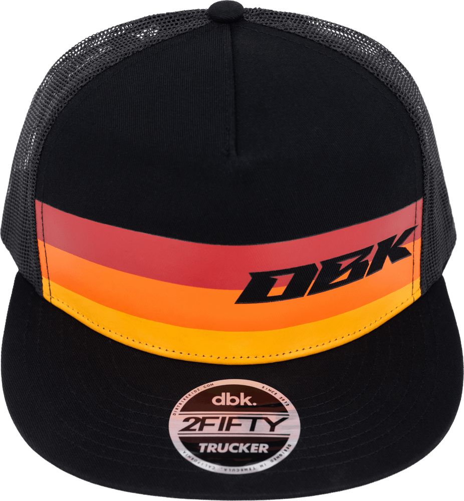 DBK Sunday Stripe 2Fifty Trucker Hat - MOTODLVRD