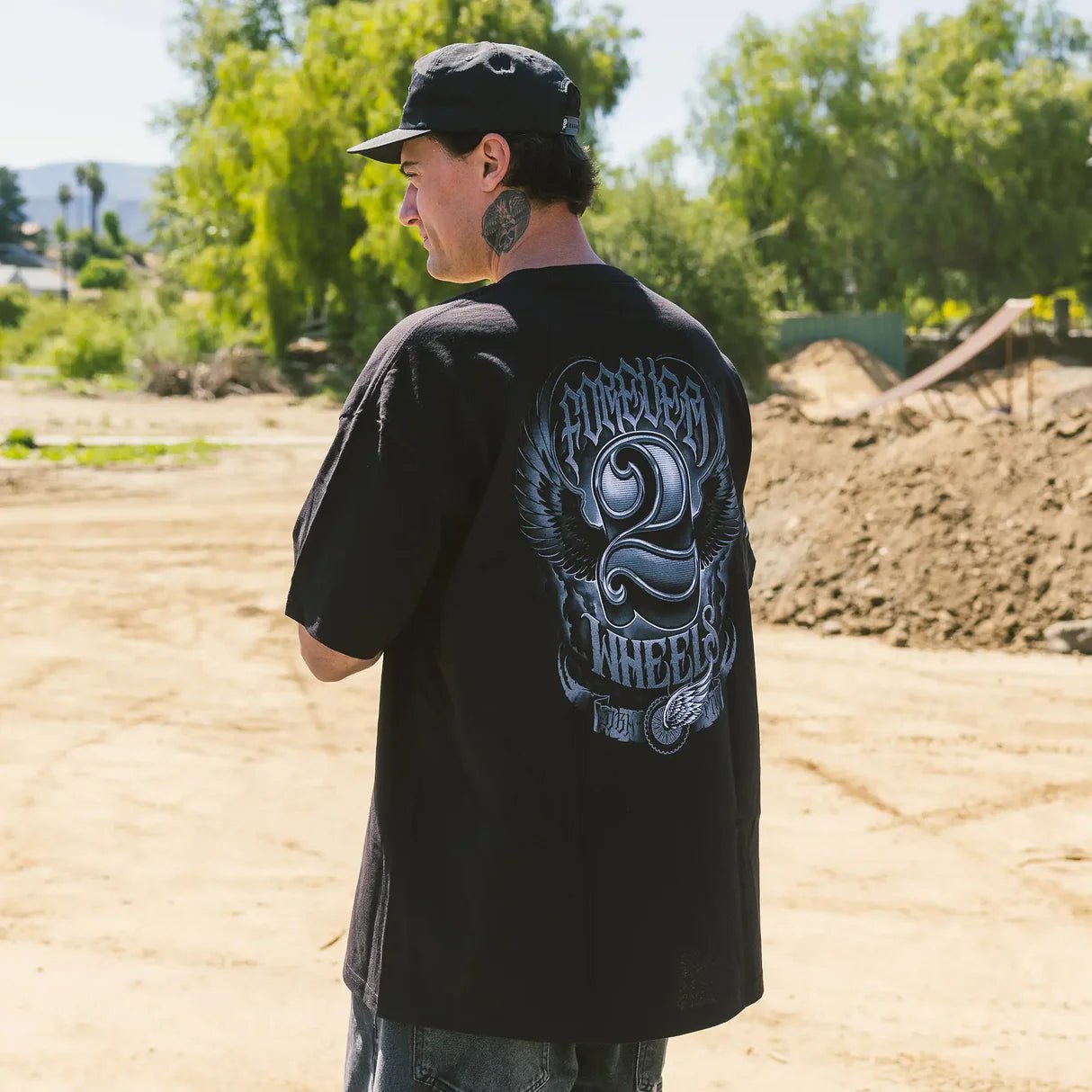DBK Two Wheels Tee - MOTODLVRD