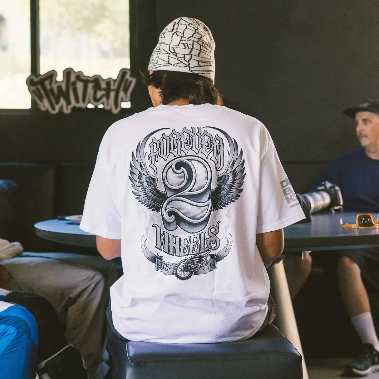 DBK Two Wheels Tee - MOTODLVRD
