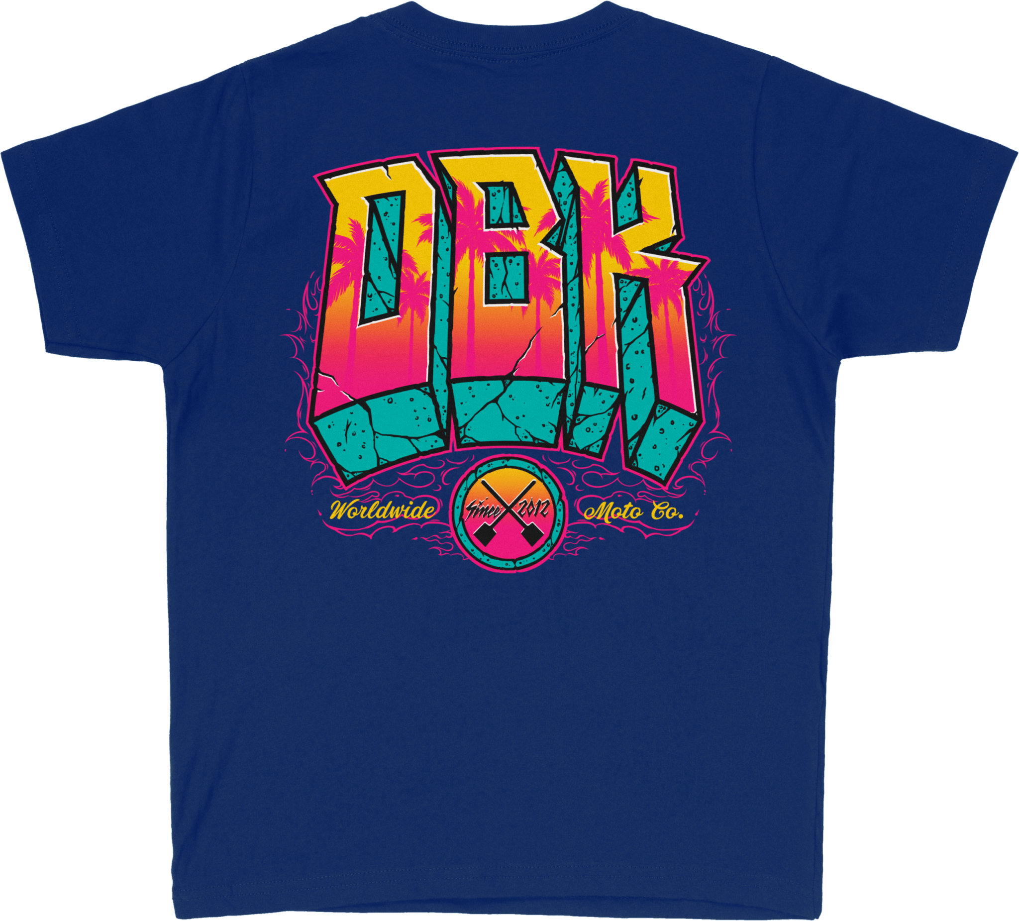 DBK Youth Block x Block Tee - MOTODLVRD
