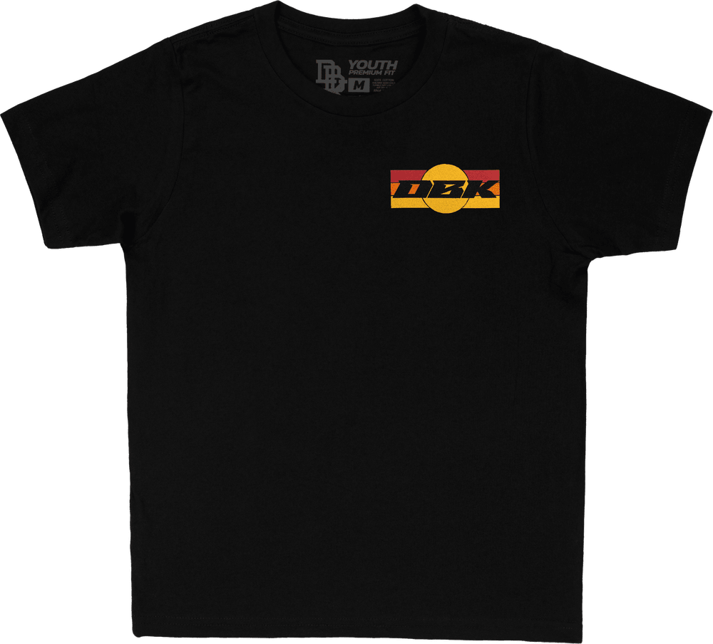 DBK Youth Sunday Stripe Tee - MOTODLVRD