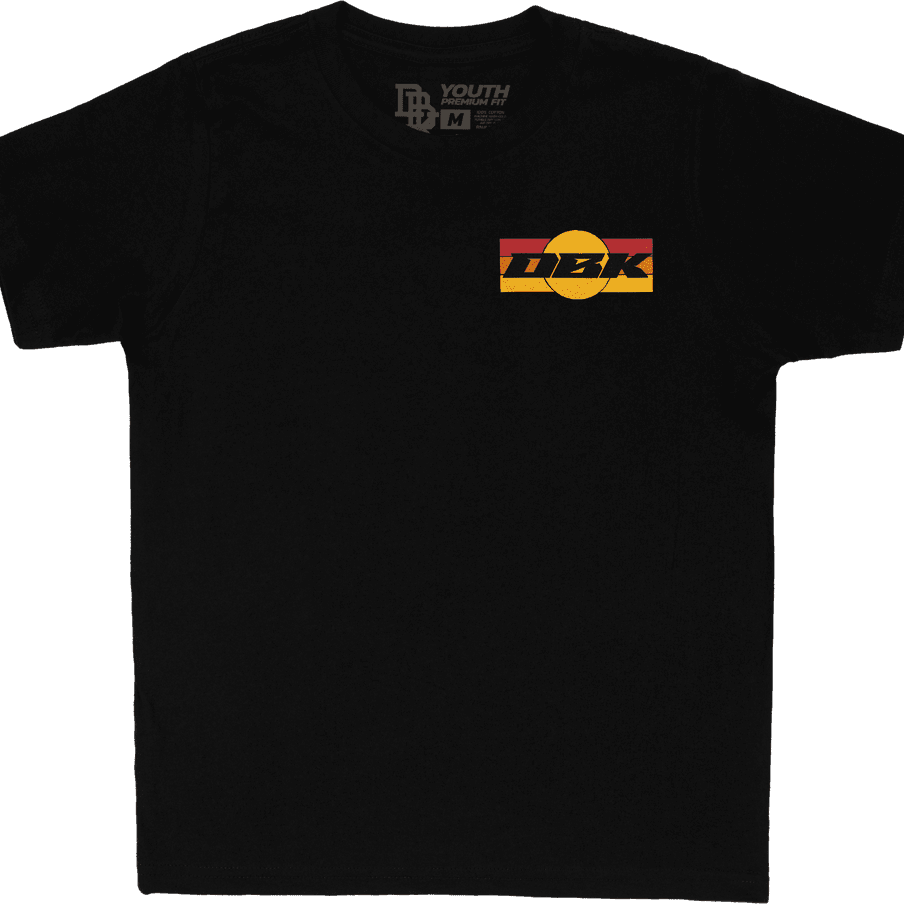 DBK Youth Sunday Stripe Tee - MOTODLVRD