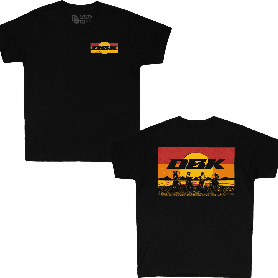 DBK Youth Sunday Stripe Tee - MOTODLVRD