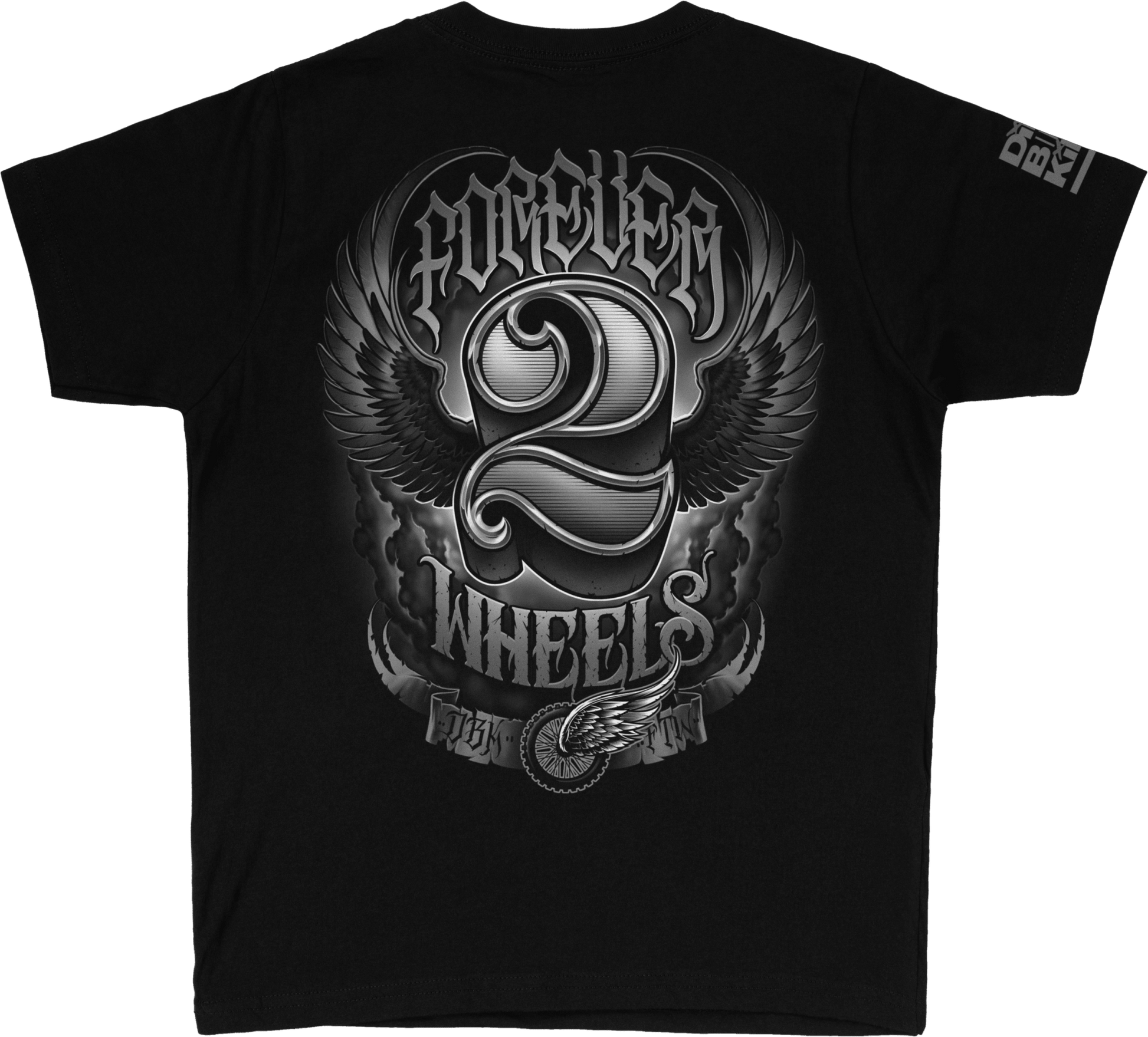 DBK Youth Two Wheels Tee - MOTODLVRD
