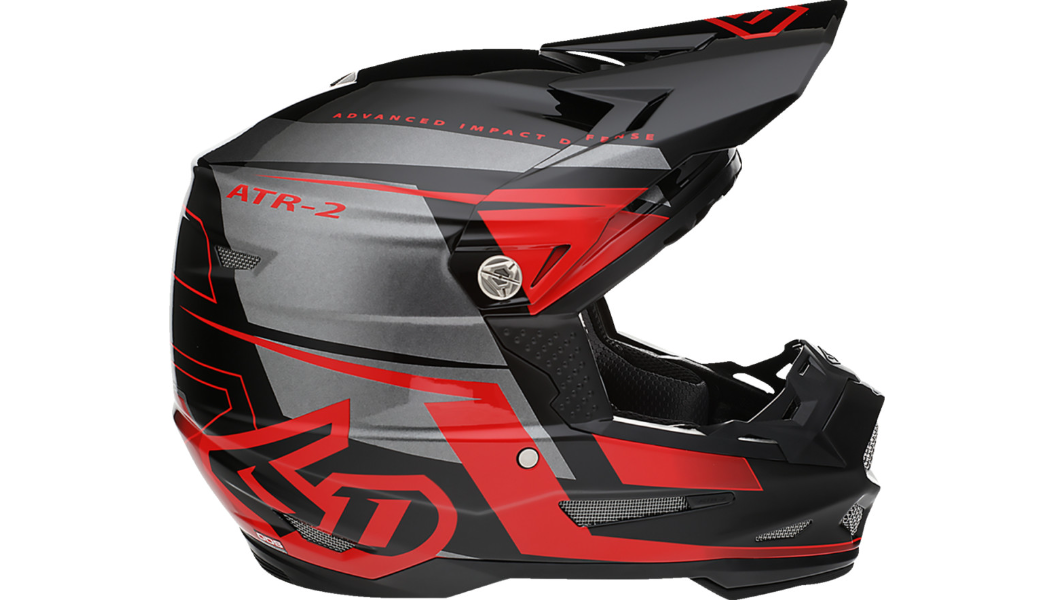 6D ATR-2 Mach Helmet Red