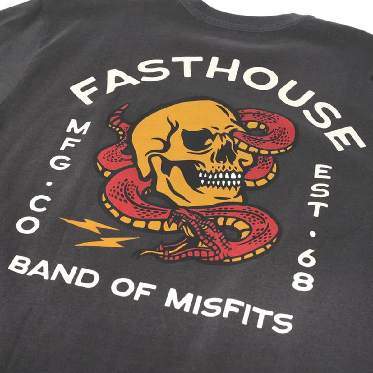 Fasthouse Manasa Tee - Graphite Black - MOTODLVRD