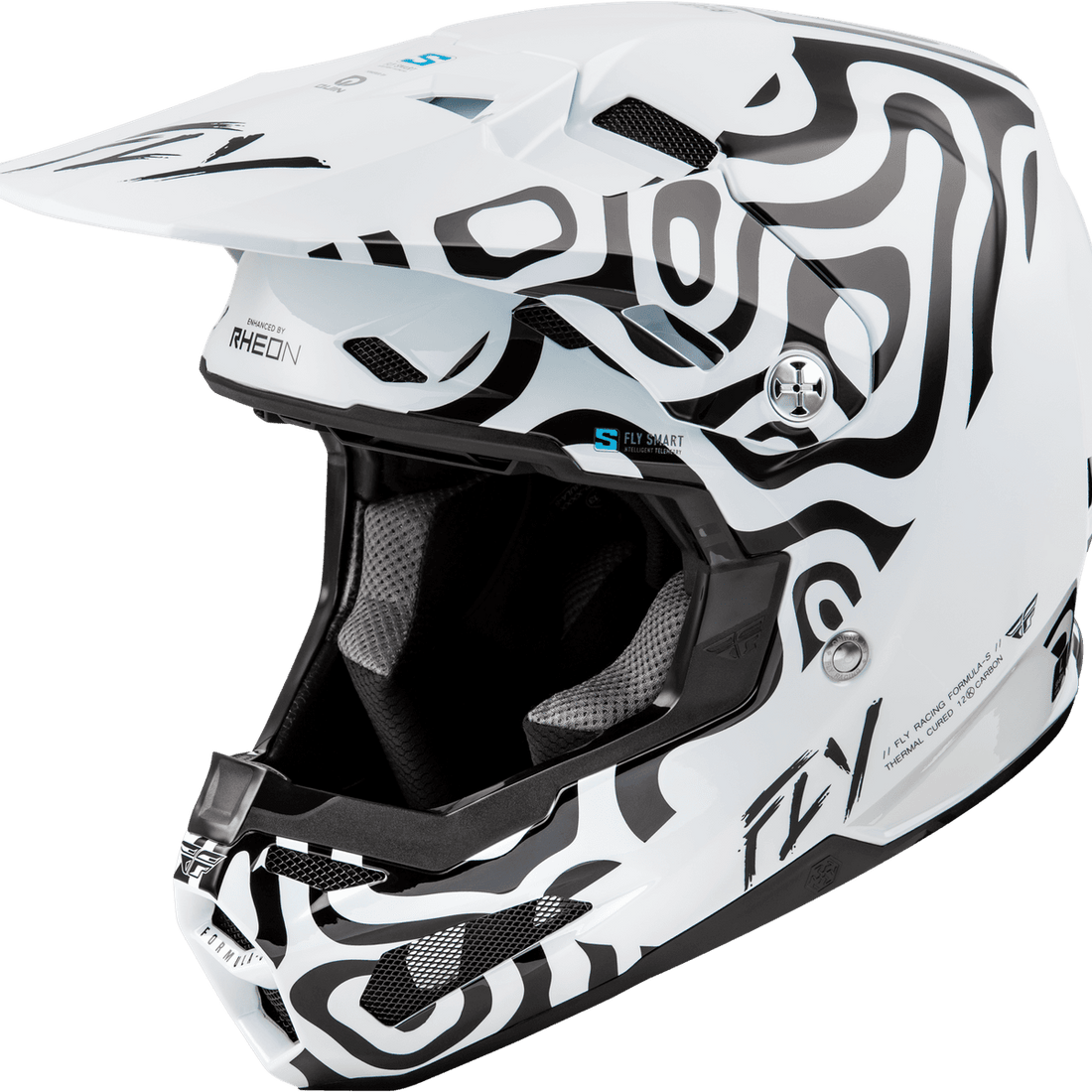 Fly Racing Formula S Carbon Abyss Helmet - MOTODLVRD
