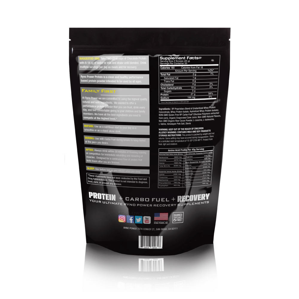 Ryno Power Chocolate Protein