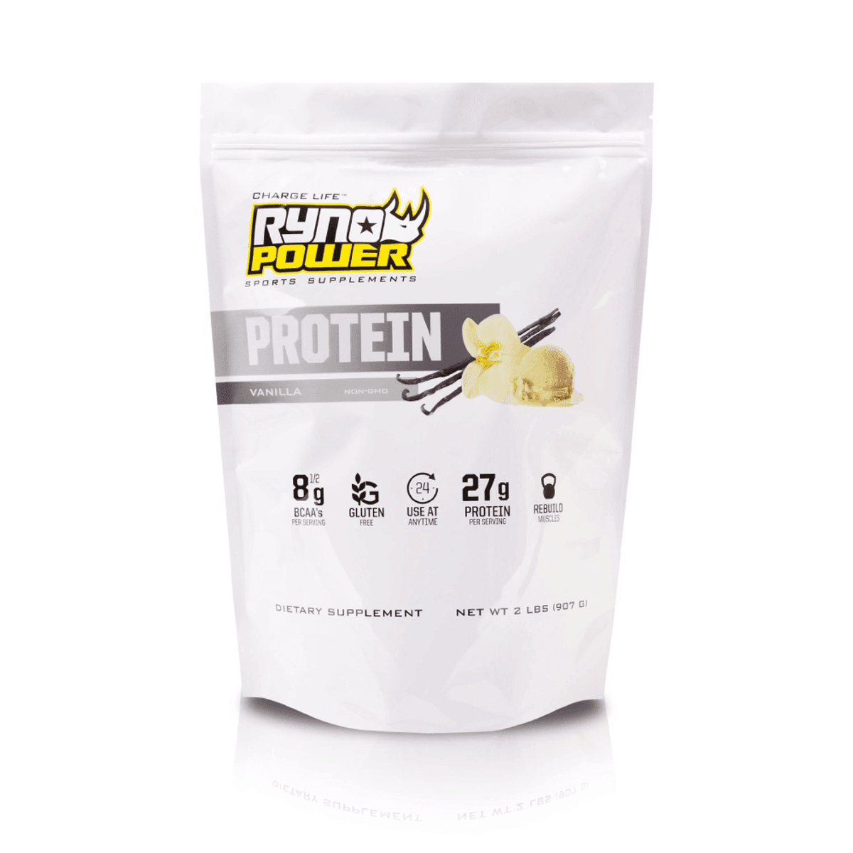 Ryno Power Vanilla Protein 2lb 20 Servings - MOTODLVRD